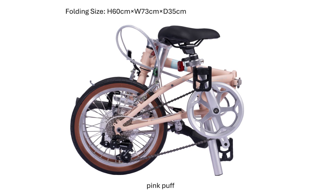 DAHON Boardwalk 16 Pink Puff 送料無料 全国配送離島含│自転車 完成