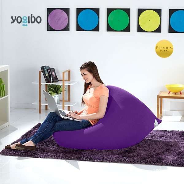 Yogibo Mini Premium（ヨギボー ミニ プレミアム）＜パープル＞-[G774