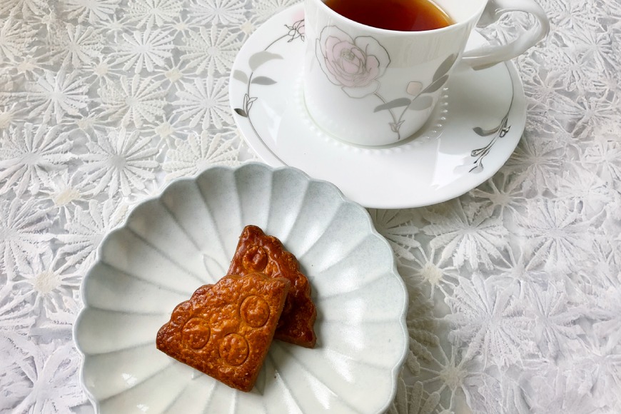 菓子 能登の恵みの卵で作った「サブレ・ド・カーン」 4枚 [西洋郷土