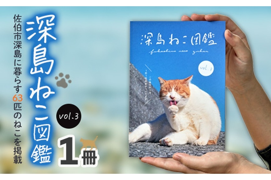 深島ねこ図鑑vol.3 (1冊) 猫 ねこ 写真集 本 雑誌 書籍 深島 猫の島