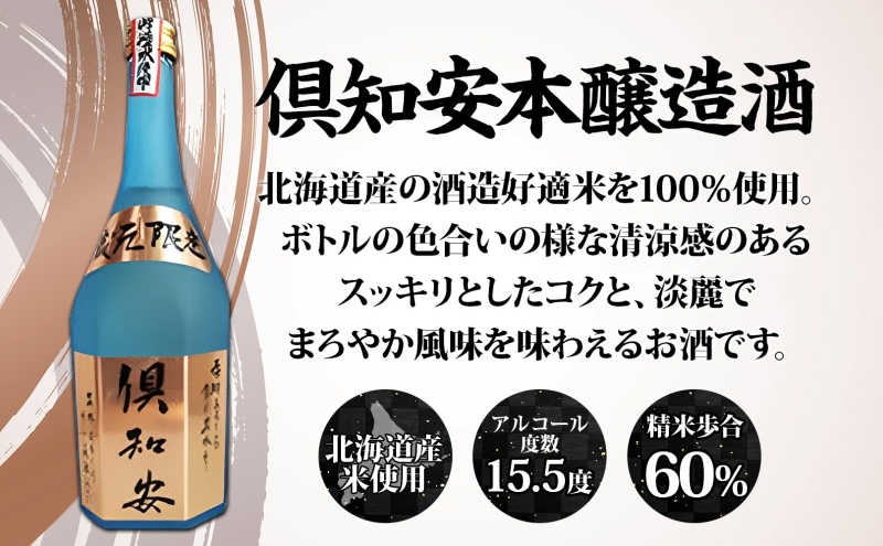 北海道 日本酒 二世古吟醸酒 ＆ 倶知安本醸造酒 セット 720ml 各2本 お