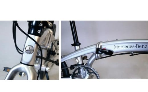 メルセデス・ベンツ   20型折りたたみ自転車 メルセデス・ベンツ 20型20段変速付ノンパンク折畳み自転車 /MB-20FD