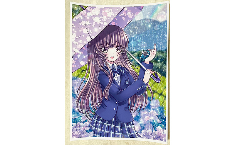如月れいな ふるさと納税限定セット（イラスト集3冊、キーホルダー4種