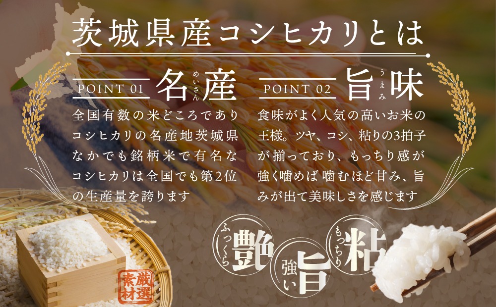 スピード配送 】 茨城県産 コシヒカリ5kg 五つ星 お米マイスター
