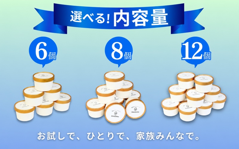 ジェラート セット 6個 1ヶ月以内発送 13000円 / キミノ―カ アイス