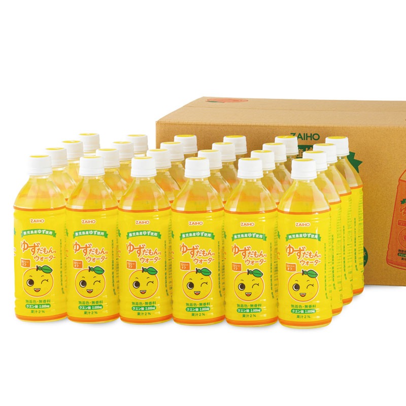 isa461-tn 〈20日以内に発送〉 ゆずドリンク 500ml (24本) ペット