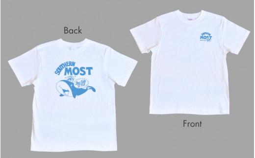 くじらとイルカのペアTシャツ(Sサイズセット)【hok139】（和歌山県太地