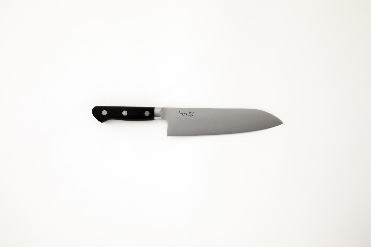 京都 食道具竹上】 三徳包丁 19cm （万能使い用 三層タイプ）食道具竹