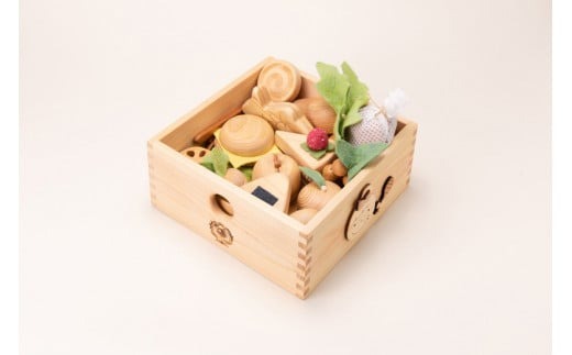 木のおもちゃ ままごと セット 箱入り 山のくじら舎 木製 知育玩具