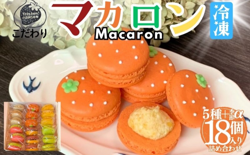 こだわり マカロン 詰め合わせ18個 焼菓子 スイーツ セット 南濃みかん