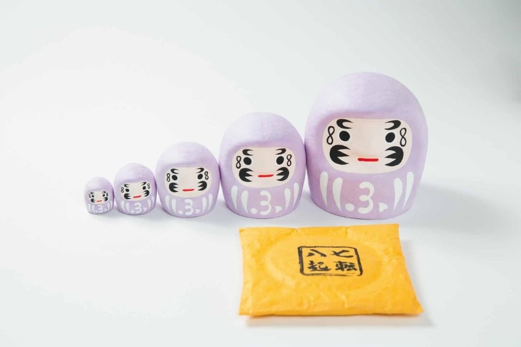 だるま 藤枝だるま 藤色マトリョーシカ だるま かわいい おしゃれ