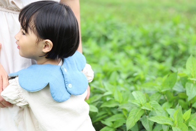 名入れ】ハレの日スタイ 両面魚津藍染リバーシブル ｜ ギフト 喜ばれる