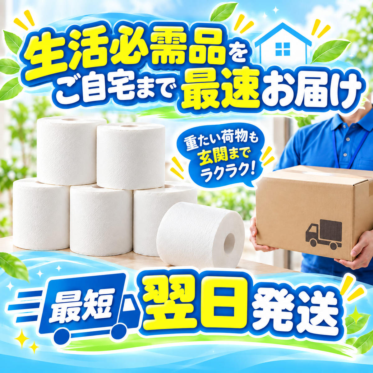 再生紙 トイレットペーパー 倍巻き ダブル 24ロール(通常48R分