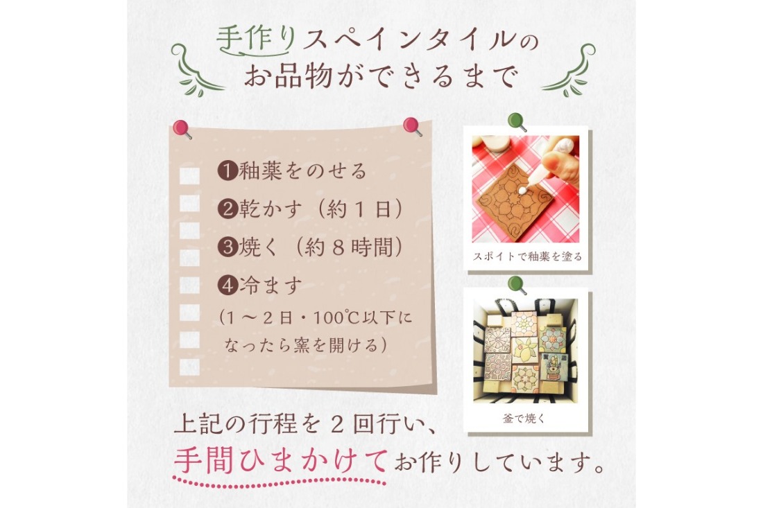  タイル スペイン製 サイン入り 手作りスペインタイルのトイレサイン（男の子）【0100-003-1】（岐阜県