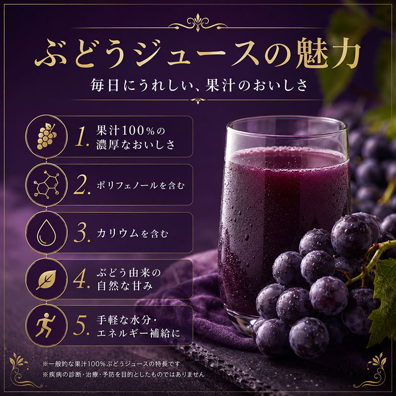 ぶどうジュース 紙パック 1L × 12本入り 無添加 ストレート果汁 100