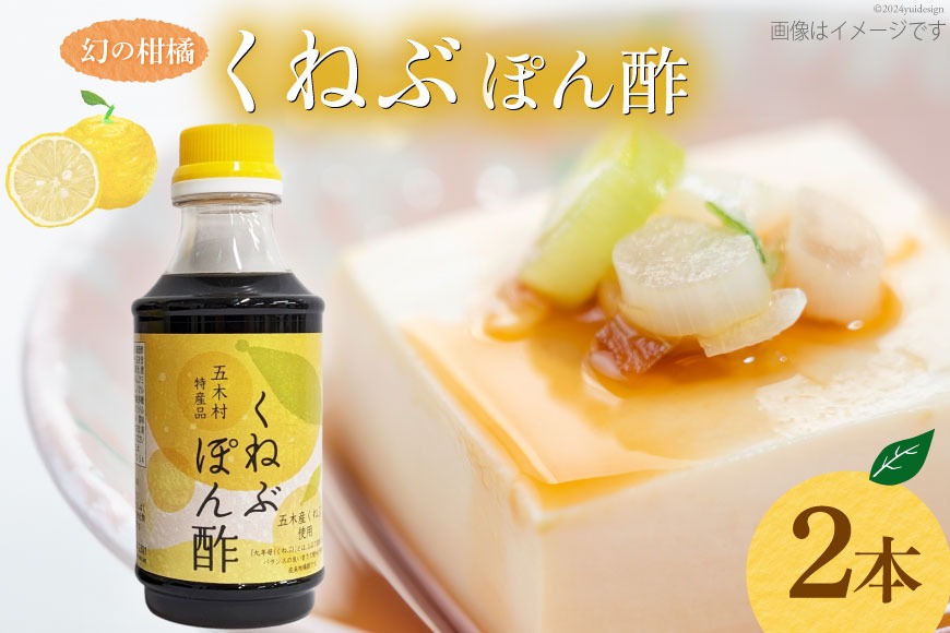 くねぶ ポン酢 2本 セット [子守唄の里五木 熊本県 五木村 51120339