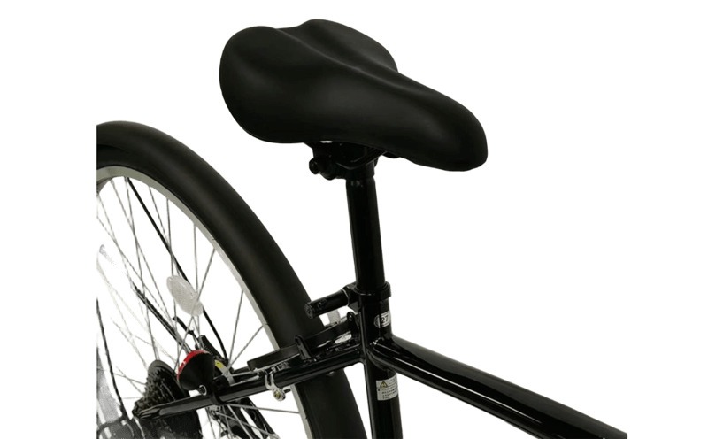 099X342-1 STYLE KIX カゴ付きクロスバイク276 ブラック【27型 自転車