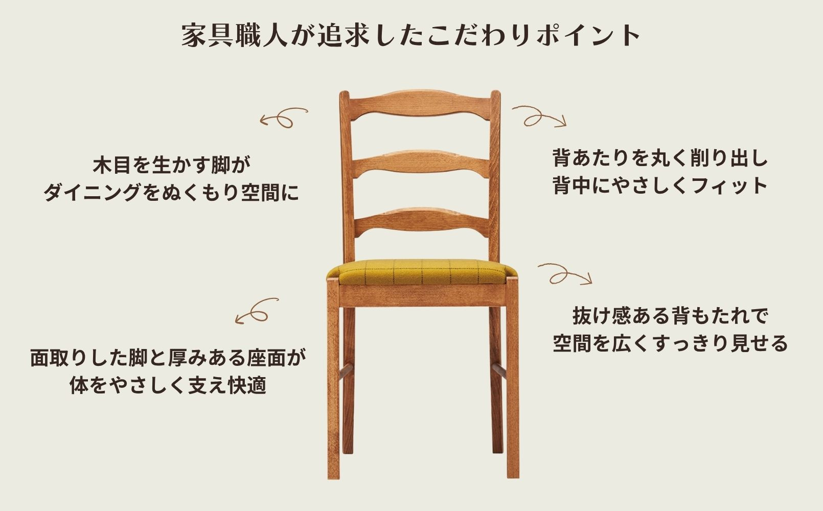 椅子 チェア ダイニングチェア ラダーバックチェア 1脚 2脚セット 4脚