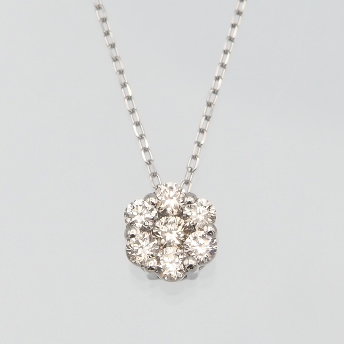 PT900/PT850 0.30ct ダイヤモンド ペンダントネックレス HH-019716