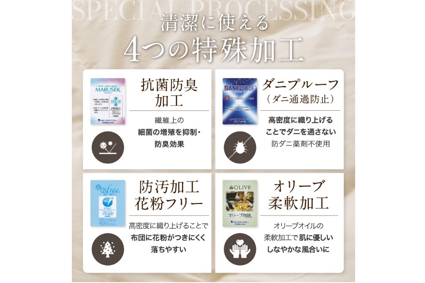 2枚組　水鳥羽毛100％　羽毛布団　詰物1.3kg　表裏地　綿100% 洗える 2枚合わせ 羽毛布団【 シングル 】 (グレー) 抗菌防臭