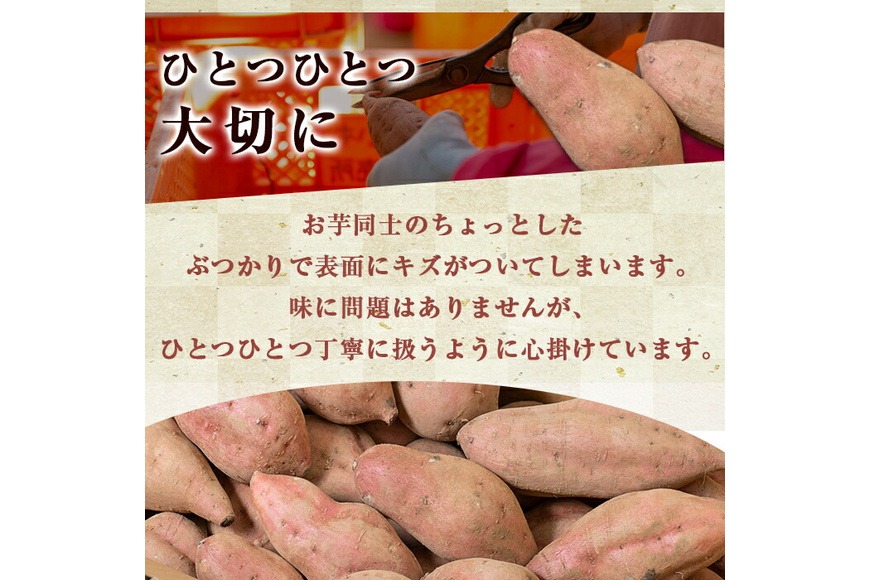 a174 畑の金貨・紅はるか4kg(生芋)【甘いも販売所】姶良市 国産