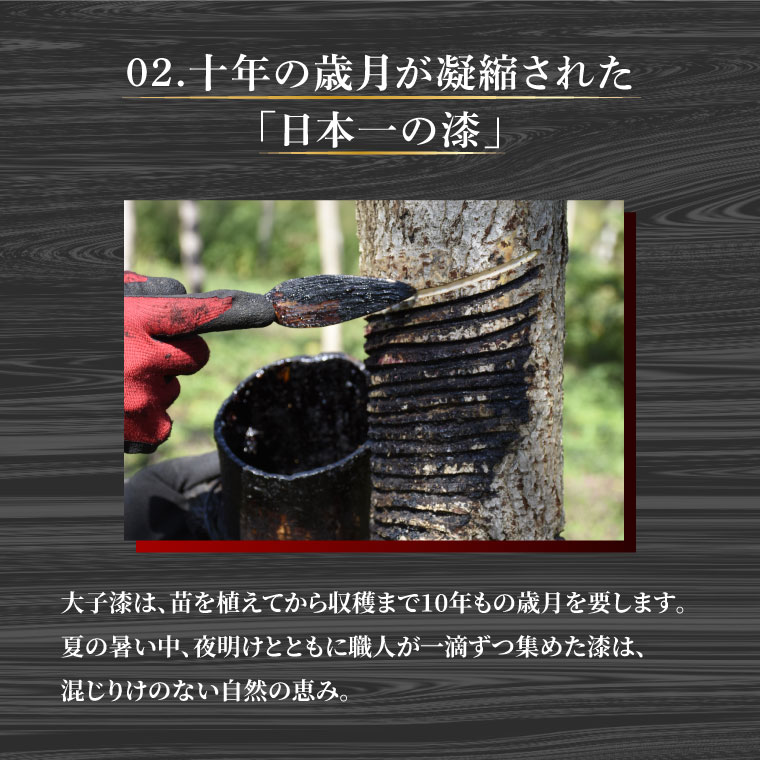 本物の器・大子漆八溝塗 黒塗盃｜茨城県 大子町 漆器 漆塗り 盃 酒 器