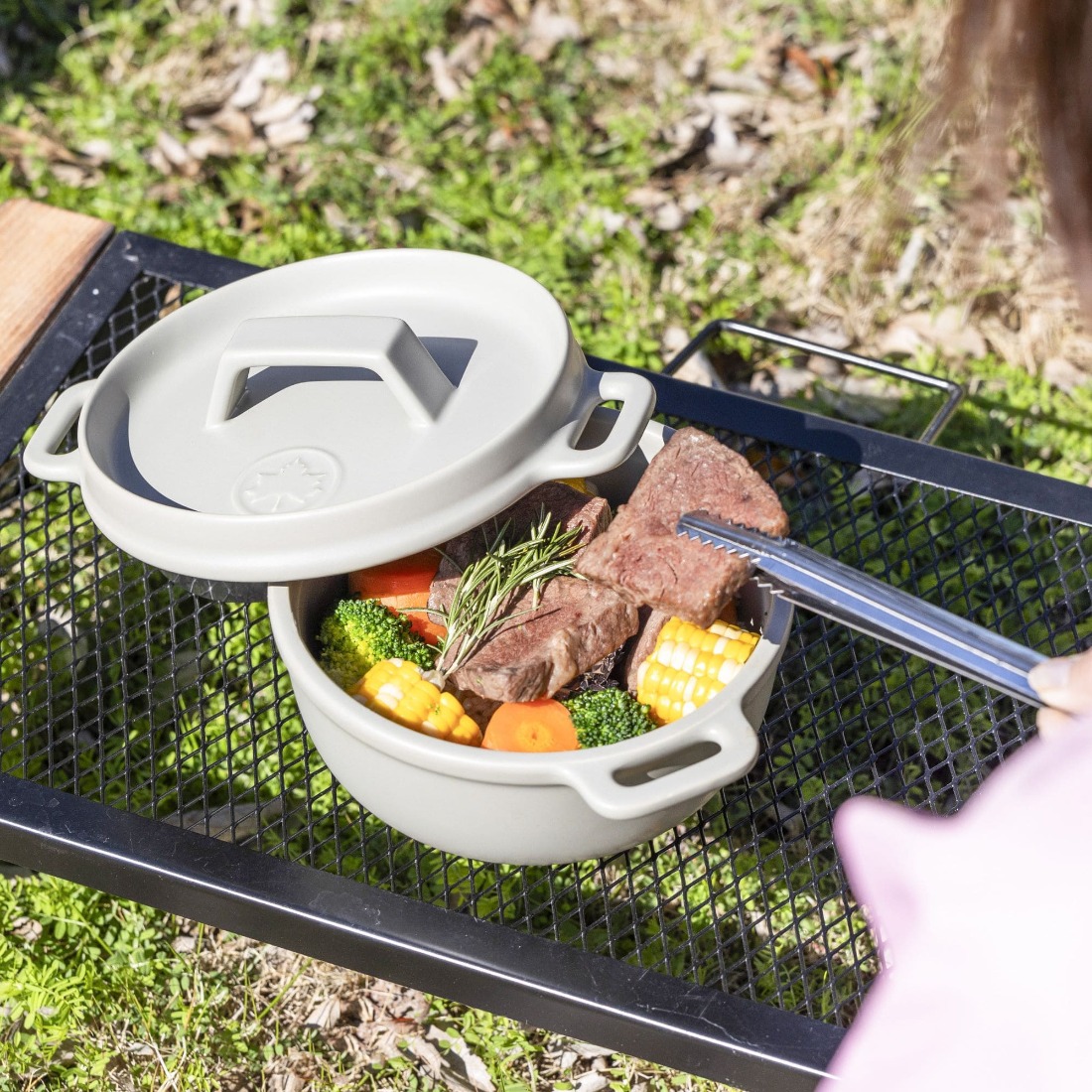 萬古焼（ばんこやき）】LOGOS×萬古焼 楓印・ダッチオーブン81062003