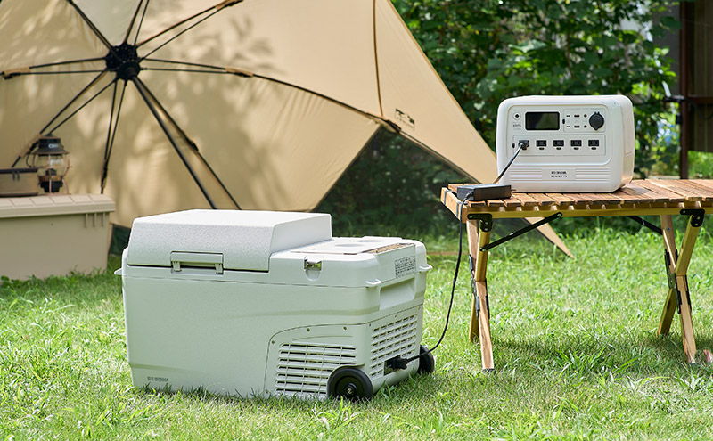 冷温庫 ポータブル冷温庫 26L 充電式 ポータブル 冷温庫 IPDW-B3A-W アイリス