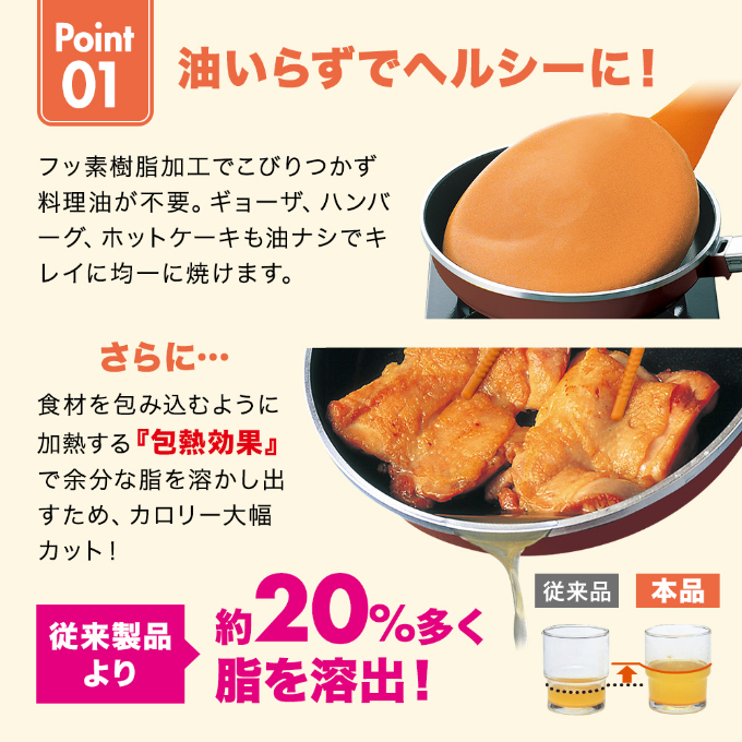 フライパン 取っ手が取れる [ オールパンゼロ 24cm・ショコラ ] アサヒ