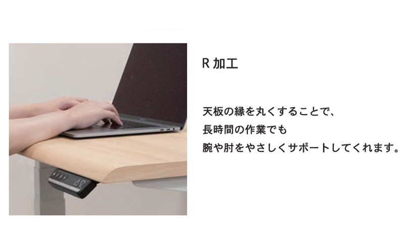WORK STUDIO コンパクト電動昇降デスク DD-WC12060-MRB 机 デスク