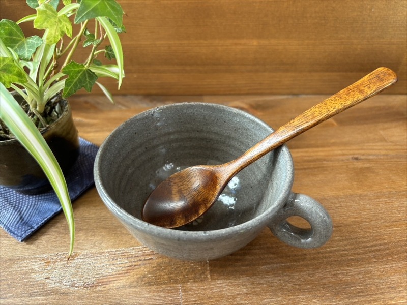 169-49-001 漆器 拭きうるし スプーン2本セット【 食器 茨城県 日立市