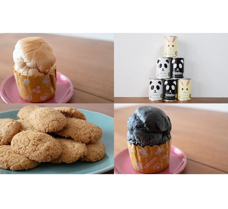 86食　災害用非常用食品セット　パン　クッキー　ご飯　非常食 パン＆クッキー缶（プレーン味）6缶セット アウトドア 保存食 非常食