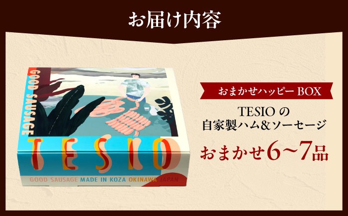 TESIOの自家製ハム＆ソーセージ 『おまかせハッピーBOX』 豚肉 ハム