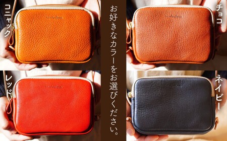 マカロンポシェット 糸島市 / LADIES＆GENTLEMEN [ADK064] 革製品 本革