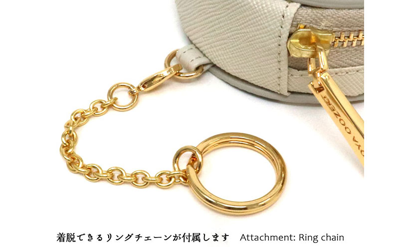 文庫屋大関】マカロンポーチ 花と猫＜ミックス＞【皮革工芸品】 ポーチ