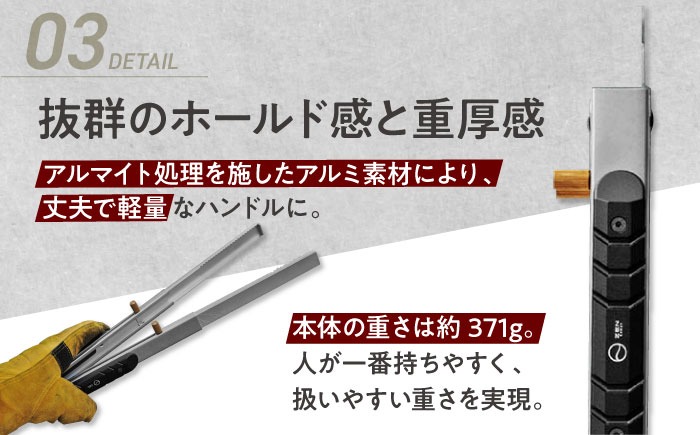 ZEN Camps 火バサミ兼トング (シルバー) 火バサミ 火ばさみ 焚き火