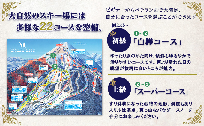 CF】ニセコ 全山共通 リフト券 All Mt.Pass 1日券 【3枚】 2025-2026