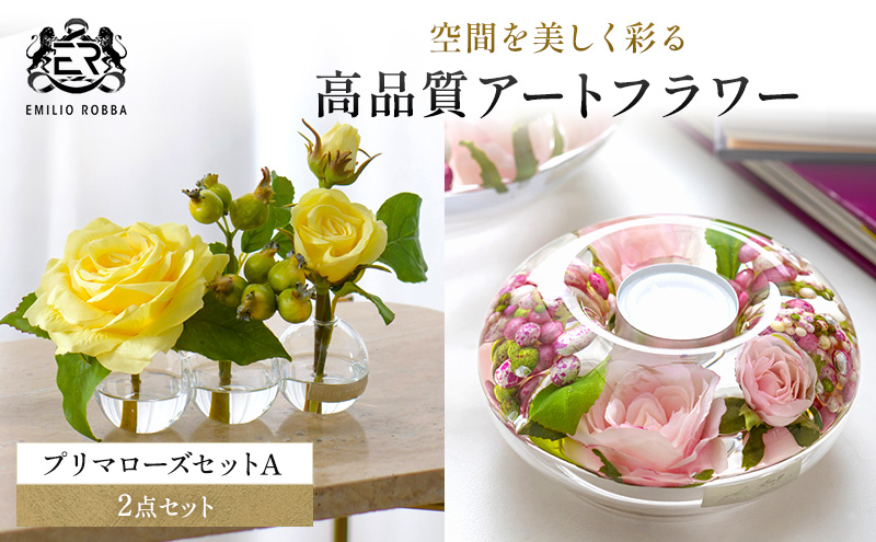 美品　エミリオロバ　薔薇＆多肉植物　２個セット エミリオロバ プリマローズセットA（三重県名張市） | ふるさと納税