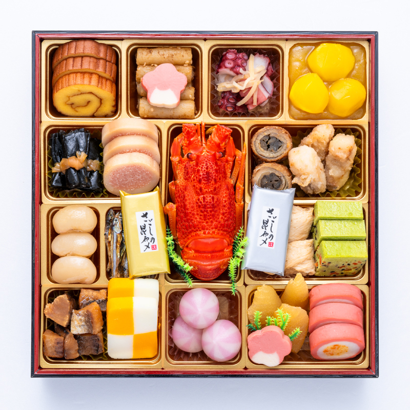 迎春おせち料理 千賀屋謹製 迎春おせち料理「天寿千」和風三段重 4～5人前 45品 てん