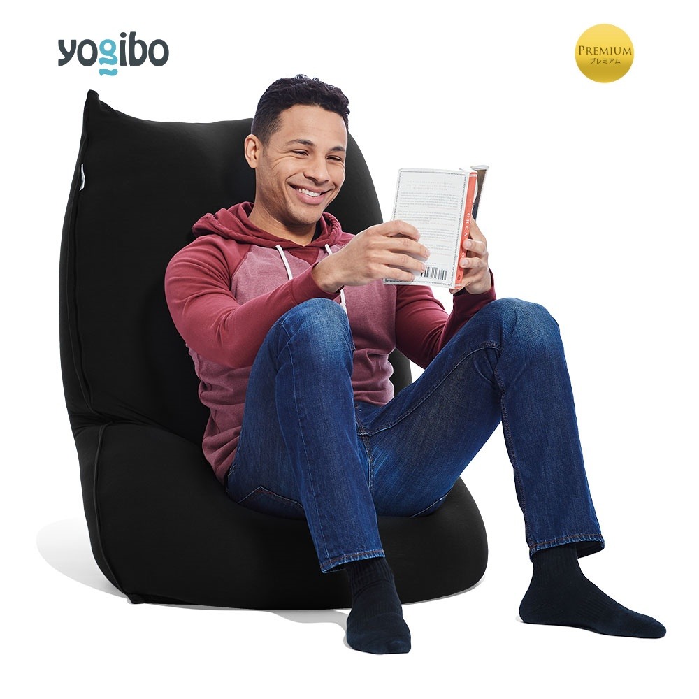 Yogibo Lite Premium（ヨギボー ライト プレミアム）＜ブラック