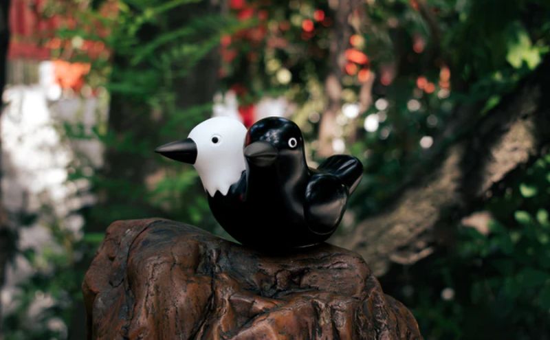 鳥のオブジェ 置物 銅像らしい 予言の鳥 / standard / CHUKU JAPONISM 置物 オブジェ 飾り インテリア
