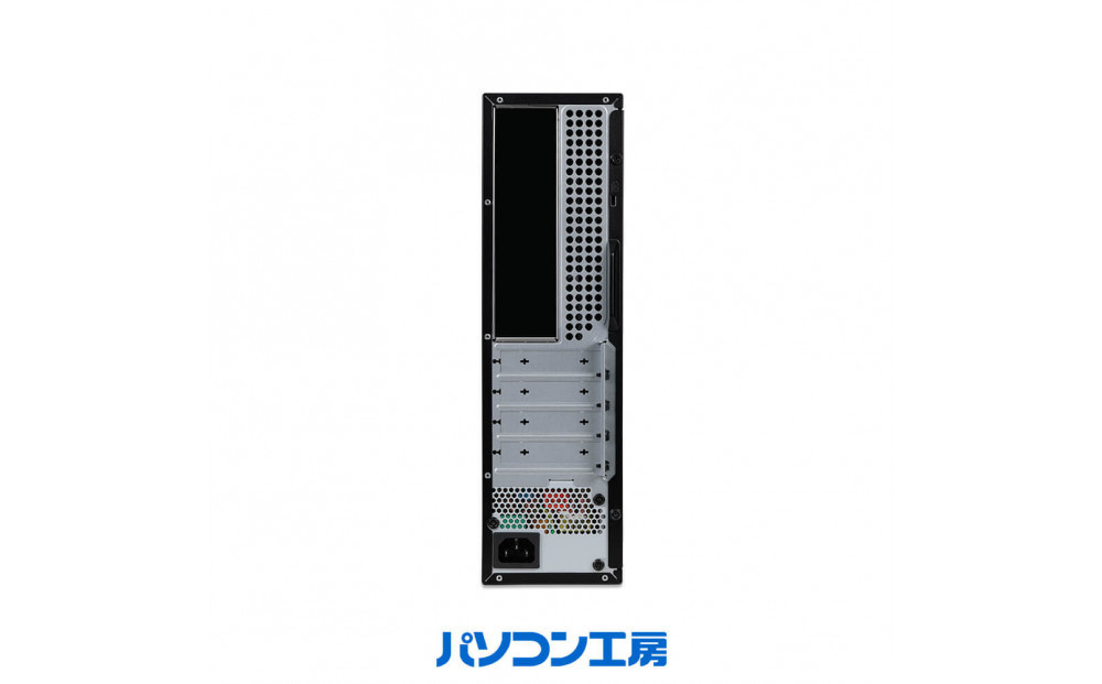 パソコン工房 4年間物損保証 スリムタワーデスクトップPC Ryzen 5/SSD