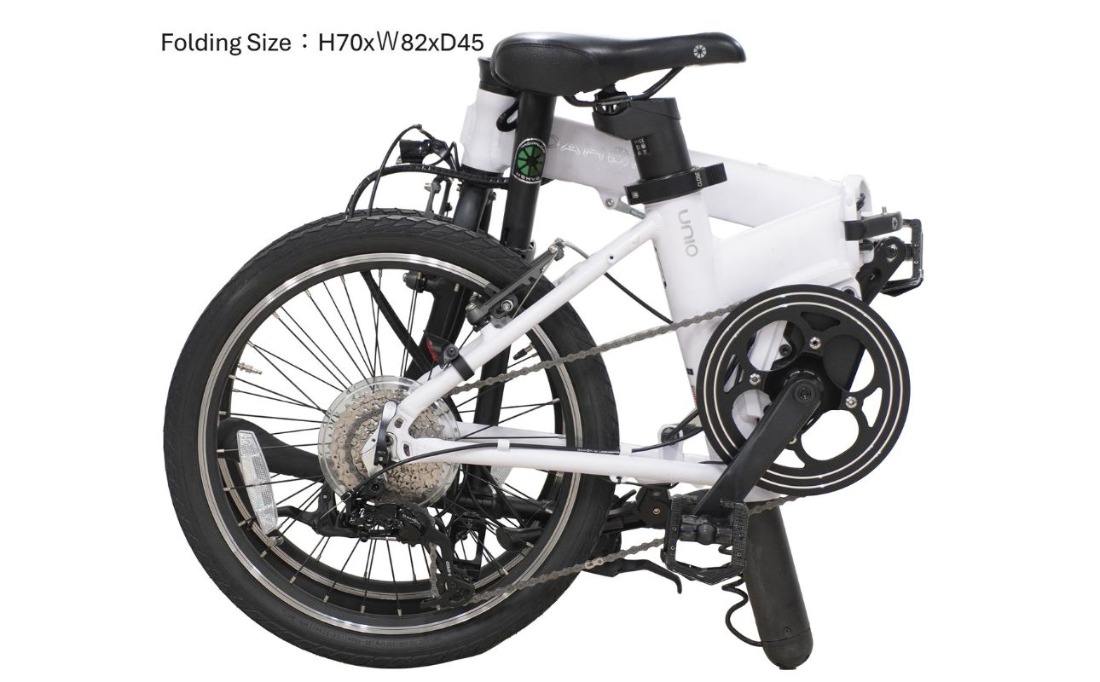 電動アシストオリタタミ自転車 DAHON International Unio【White Lily