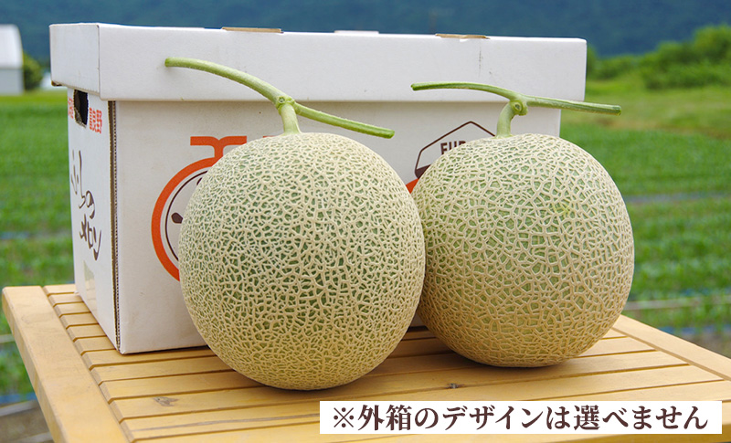 2026年発送＞富良野メロン (赤肉) 品種おまかせ 約1.6kg～/2玉
