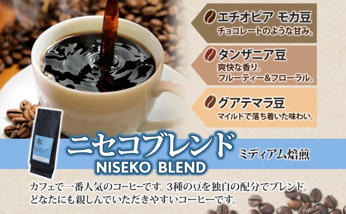 ニセココーヒー 飲み比べ コーヒー 豆 3種 計300g ミディアム ライト