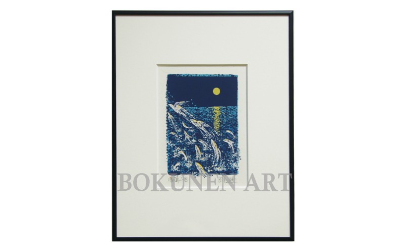 名嘉睦稔】セリグラフ作品 南ヌ島＜フェーヌシマ＞シリーズ4（沖縄県