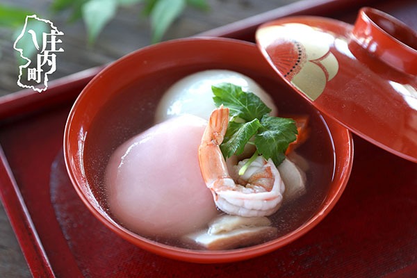 R8.11月～3月まで順次発送】庄内町産 紅白もち 270g×3袋『特別栽培米