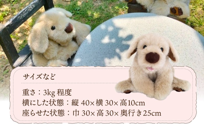セラピー！？ロボット？「パトラン」（重たいぬいぐるみ）《糸島