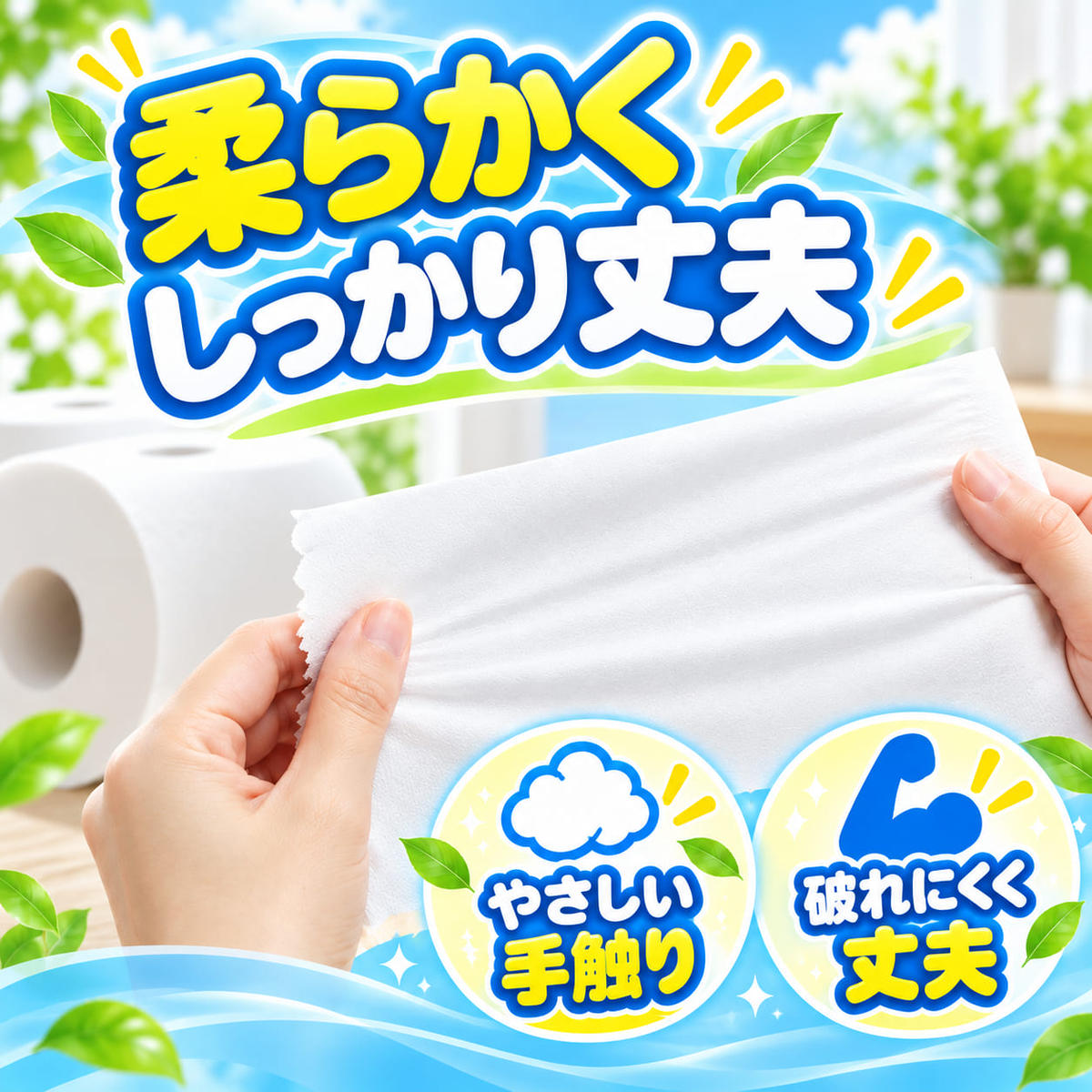 再生紙 トイレットペーパー 倍巻き ダブル 24ロール(通常48R分