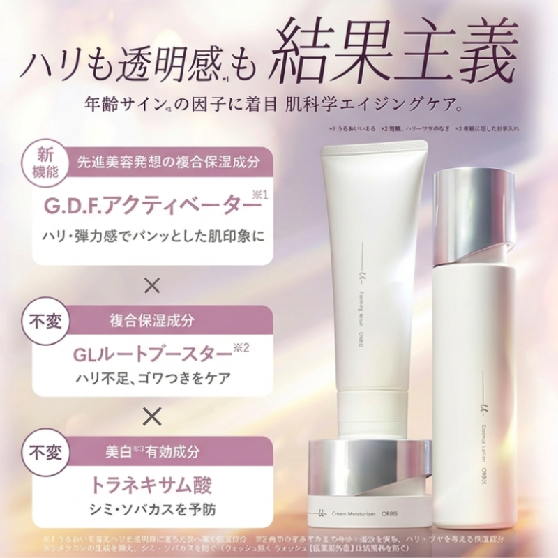 オルビスユー ドット エッセンスローション 化粧水 ボトル（静岡県袋井